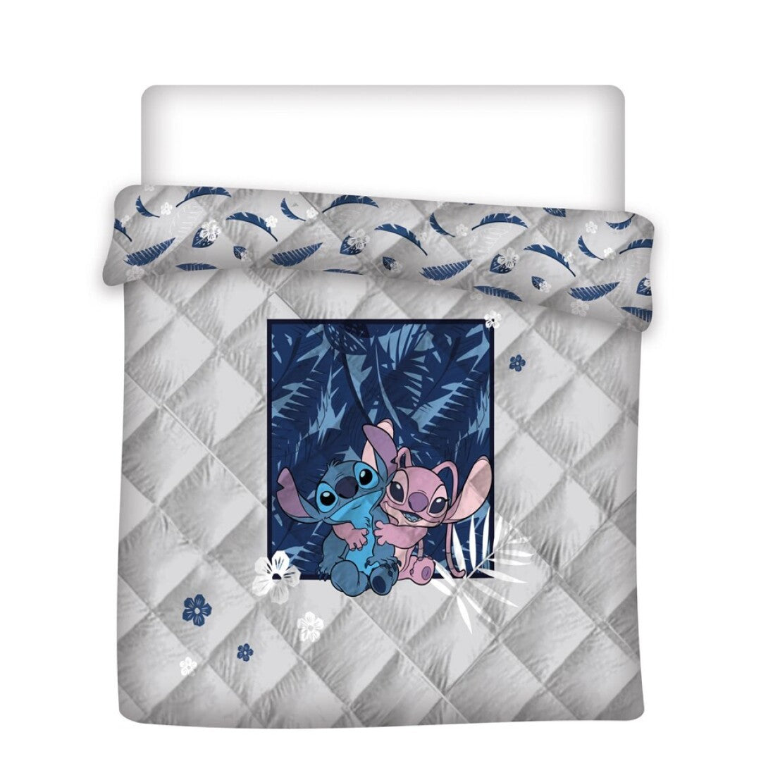 Disney Lilo & Stitch Bettdecke für 2 Personen, 240 x 220 cm, 100 % Polyester