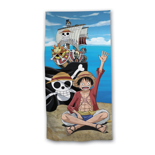 Serviette de plage One Piece Luffy 70x140cm 100%coton 290G