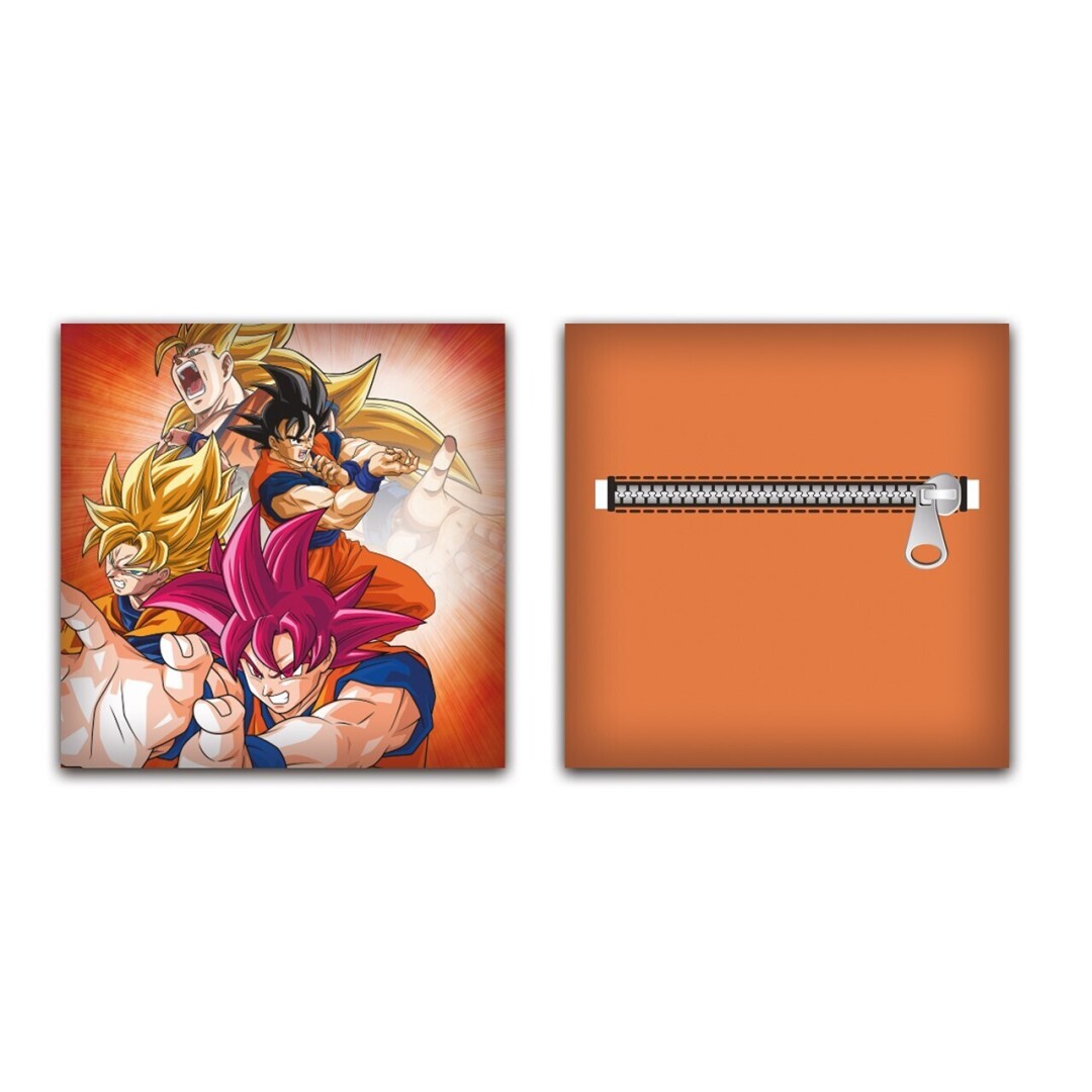 coussin carré velboa Dragon Ball Z