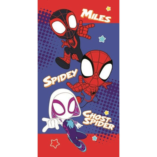 Marvel Strandtuch Miles Spidey Ghost-Spider 70x140cm 100 % Polyester