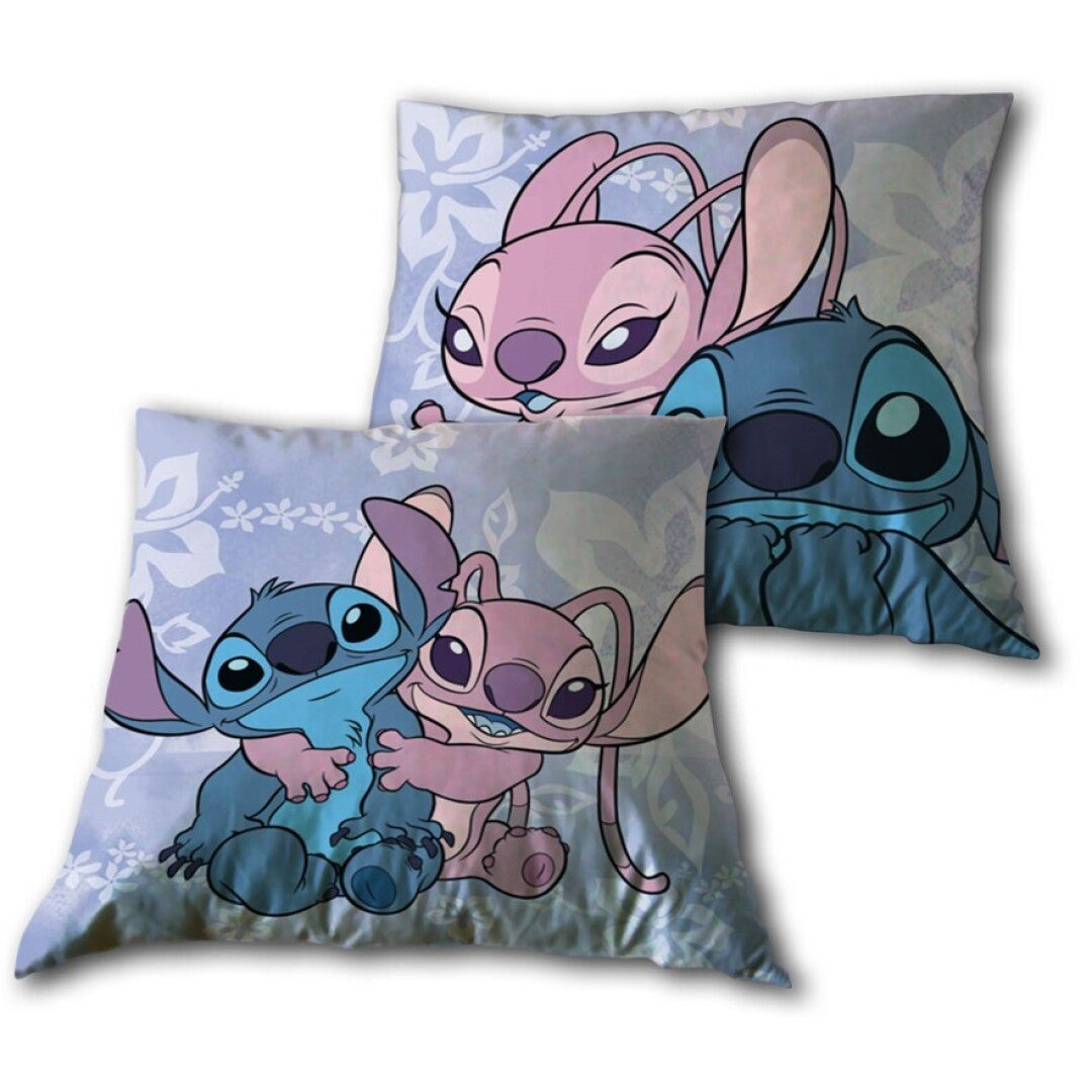 disney Lilo and Stitch square cushion 40x40cm velboa