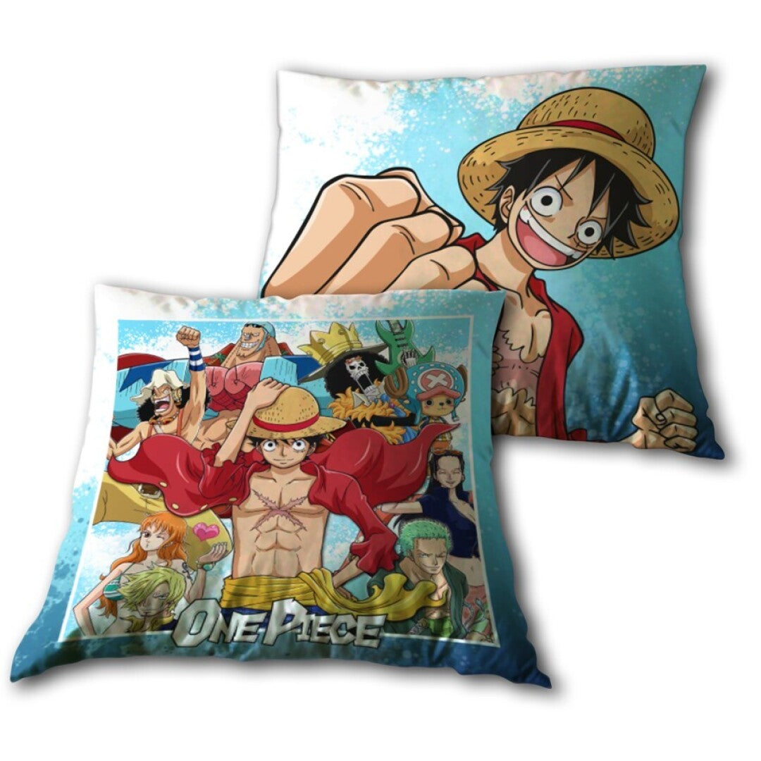 Luffy One Piece square cushion 40x40cm 100%cotton